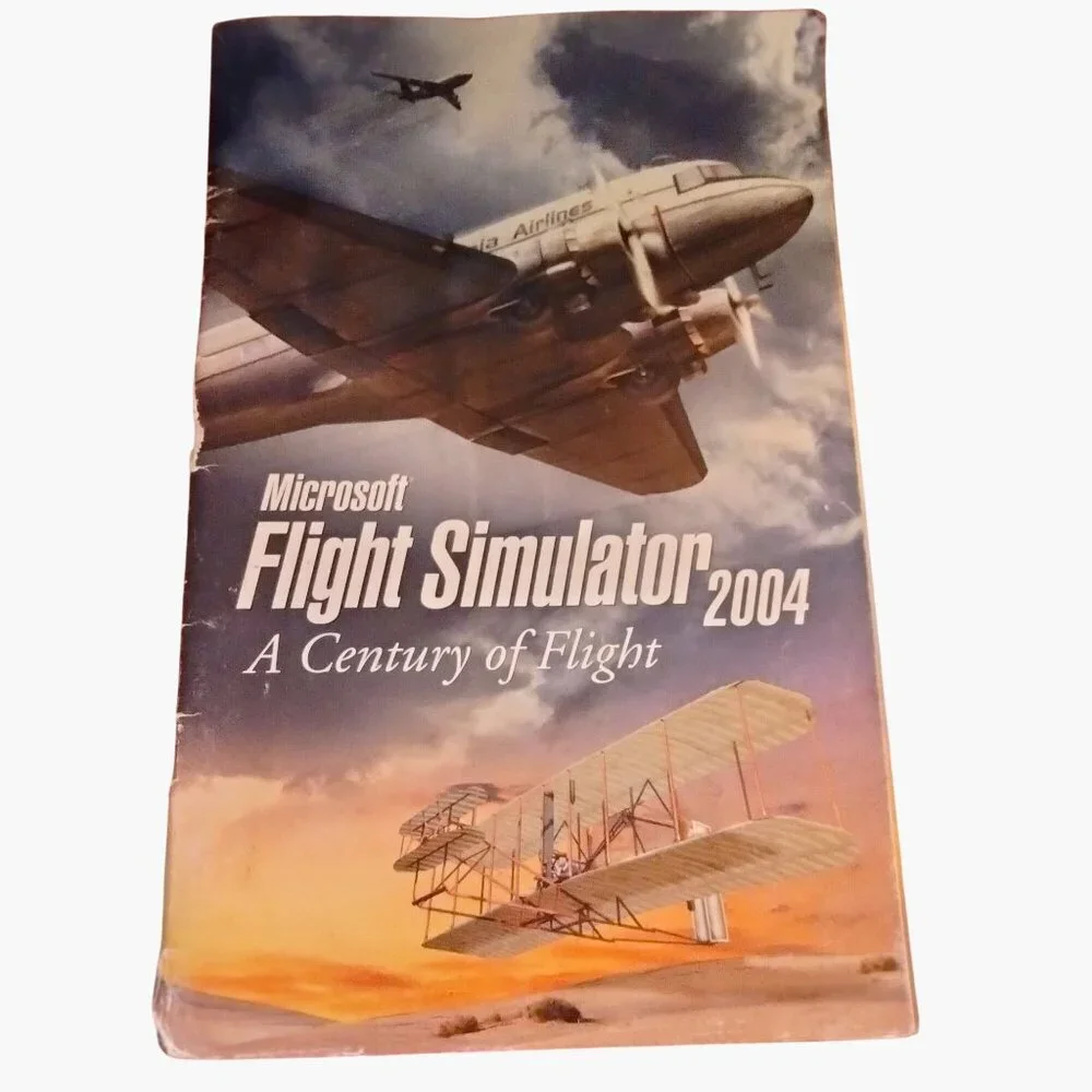 Microsoft Flight Simulator 2004 A Century Of Flight PC Game CD Disc 4